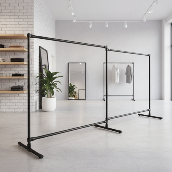 Stojak łączony czarny