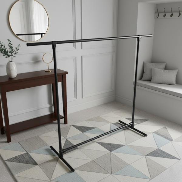 stojak na ubrania czarny